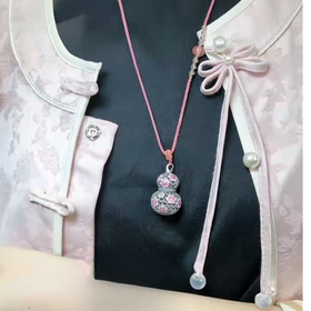 吊坠足银 玉美人菲菲HZ#足银吊坠