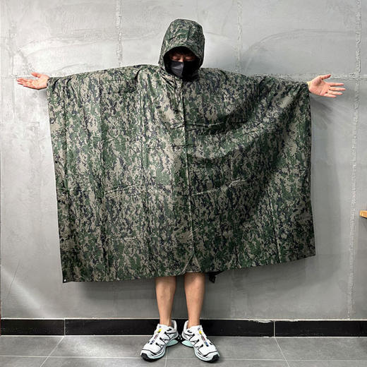 【重磅清仓】战术斗篷（可当雨披！防潮垫地垫！遮阳蓬/帐篷等！）欧洲专业户外装备！ 商品图2
