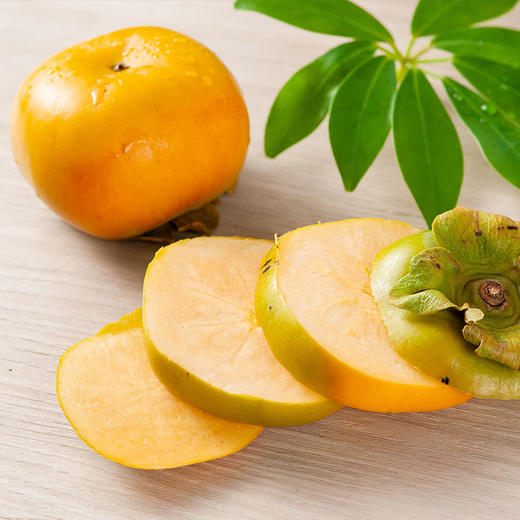 （素食星球）云南保山新鲜脆柿 甜脆多汁 口感清甜 多规格精 品 商品图2