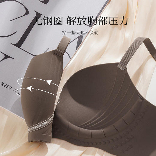 【小胸提拉聚拢】无痕聚拢显大内衣女提拉防垂收副乳无钢圈文胸罩盈盈水波 商品图6