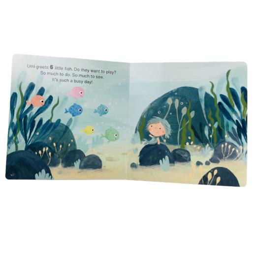 The Mermaid Counting Book适合3岁+语言开发日常生活英文绘本 商品图2
