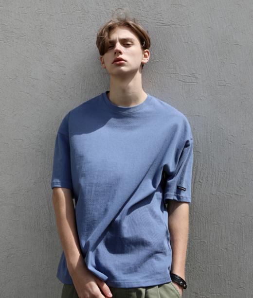 赤兔嗨购7A抗菌T恤宽松休闲微落肩男女同款24年新品微落肩短袖 商品图7