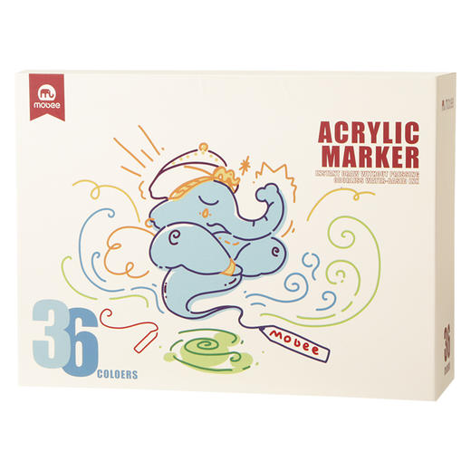 (包邮)mobee 莫贝丙烯马克笔（四种规格） 商品图1