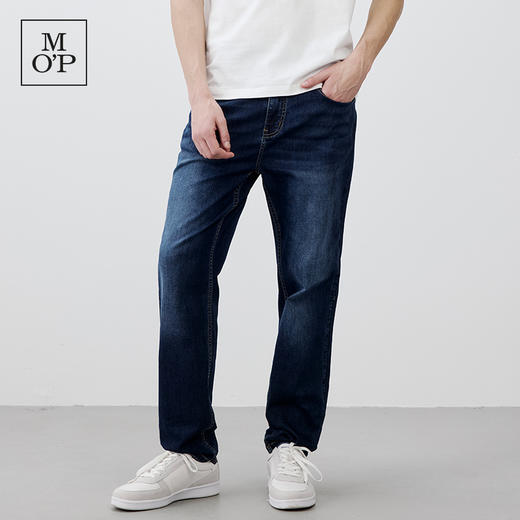 Marc O'Polo/MOP 2024夏季新款直筒宽松四面弹轻薄水洗牛仔裤男士 商品图1