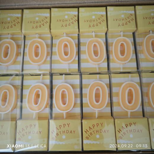 数字蜡烛0 商品图0