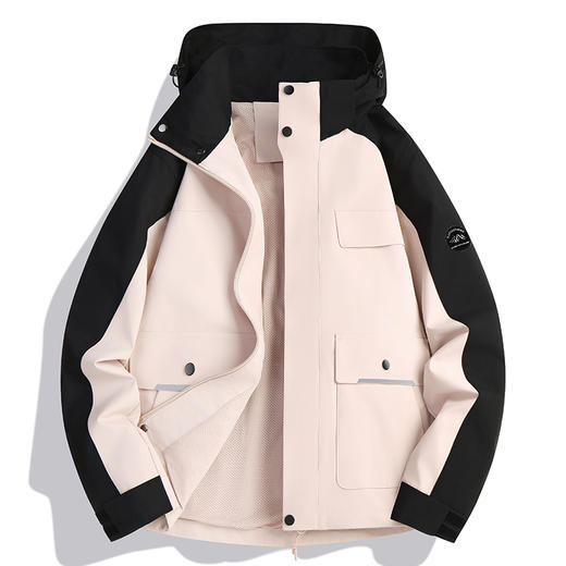 【精选】01E STATION男女同款户外潮流风衣2568 面料舒适 时尚百搭 商品图5