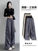 【秋季新品 潮流必备】显瘦高腰，修饰腿型；优质工装面料，追求品质；多色可选，满足不同需求。秋季新款，小个子必备，运动休闲，自由穿搭！ 商品缩略图0