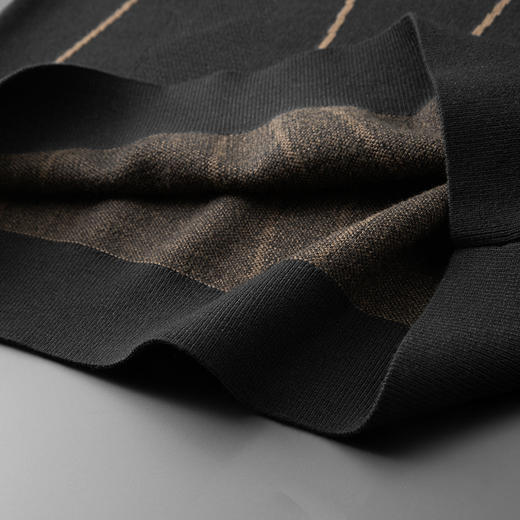 【新款DPF】大依优型大码毛衣针织衫毛衫休闲加肥加大男士胖子大码内搭上衣潮款打底衫 商品图3