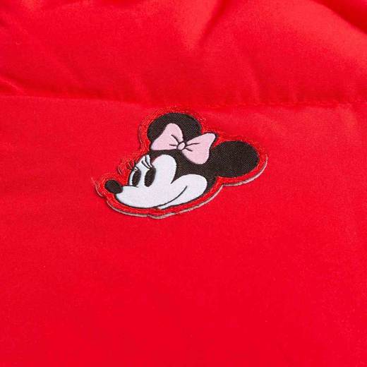 迪士尼童装女童甜心米妮羽绒服冬季女孩时尚连帽防风外套224DS0796 商品图6