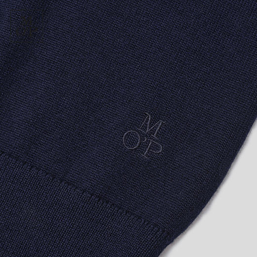 Marc O'Polo/MOP拉克丝光羊毛细针长袖套头毛衫 商品图3