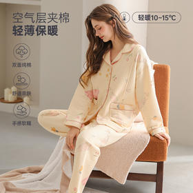 （合作款）芬腾月子服加厚孕妇哺乳家居服套装yc0108012