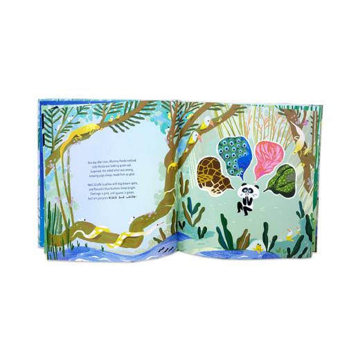 Rainbow Panda 原版英文儿童绘本 商品图1