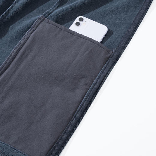 【奥利绒】【新款DSK】大依优型大码男装立领烧花奥利绒加肥加大休闲夹克胖子宽松上衣 商品图7