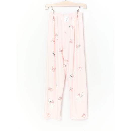 【春上新】8楼爱慕儿童Aimer Kids女孩奶皮甜梦猫咪长睡裤 商品图3