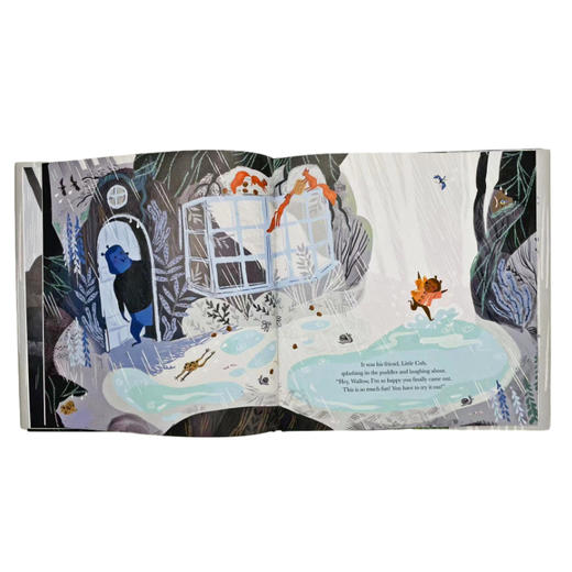 A Beary Rainy Day 适合5岁+生活技能一个关于积极思考的甜蜜故事 商品图4