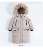 【可拆卸连帽】冬季男童中长款厚实保暖羽绒服婴幼儿毛领224DS0822 商品缩略图6