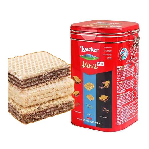 Loacker 莱家混合味迷你威化饼干 200g/盒 商品图1