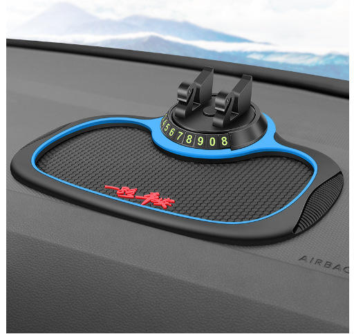【卡通支架车载防滑垫】三合一置物停车导航支架PVC隐藏号码蜂窝防滑垫，支持横屏/竖屏，可以自由旋转360° 满足不同视觉角度。ry 商品图7