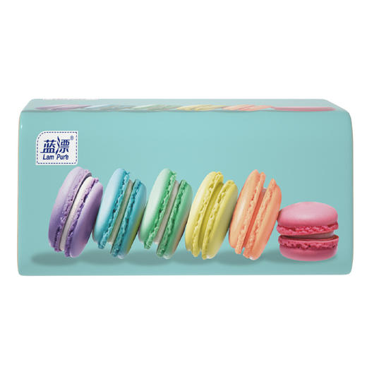 「19.9到手18包！5层加厚」蓝漂新品马卡龙本色抽纸 居家日用纸巾囤货装清洁工具 商品图4