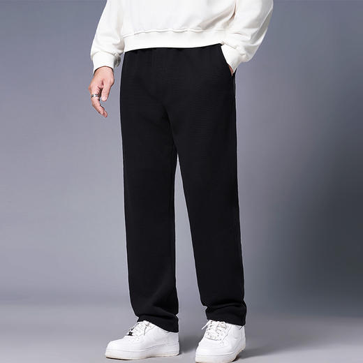 【新款DMH】大依优型大码胖子300斤新款直筒休闲裤加肥加大宽松男士卫裤 商品图3
