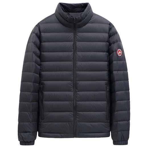 【新款DKP】大依优型大码轻薄立领羽绒服男士加肥加大码保暖上衣胖子外套 商品图2