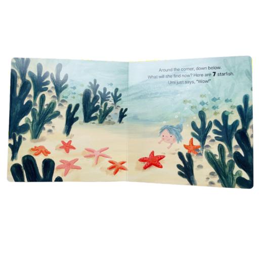The Mermaid Counting Book适合3岁+语言开发日常生活英文绘本 商品图4