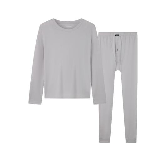 【140S长绒棉】SCHIESSER德国舒雅 铂雅高端贡锦棉140S长绒棉打底保暖(套装)95/20793W 商品图0