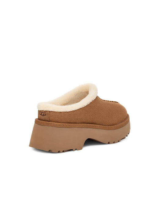 UGG 秋季新款女士舒适时尚纯色厚底包头一脚蹬休闲人鱼拖 商品图1