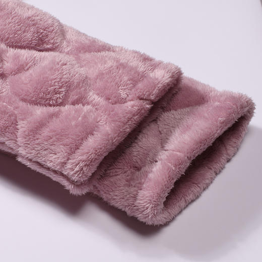 都市丽人睡衣夹棉系列长袖家居服法兰绒夹棉加厚女士中夹棉套装LHT1L9 商品图9