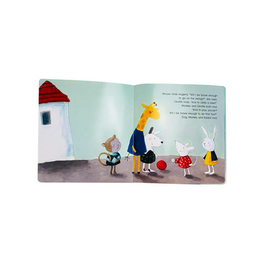 动物广场4本套   适合3岁+日常生活情绪管理情商开发英文绘本 商品图2