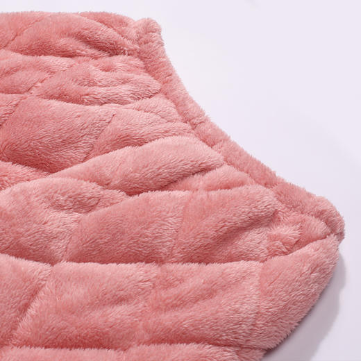 都市丽人睡衣亲情蜜语长袖家居服法兰绒夹棉加厚女士中夹棉套装LHT0C7 商品图8