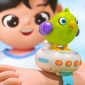 咕咕鸟智能ai对话声控感应手表儿童益智早教多功能唱歌跳舞学说话