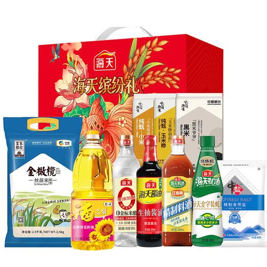 海天缤纷礼调味粮油套装F1 商品图0