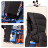 迪士尼【加厚保暖】冬季新品男童撞色中长款羽绒服婴幼儿连帽外套224DS0787 商品缩略图3