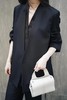 精纺羊毛西装外套 无领斜襟西装 职场女精英必备 进口精仿羊毛无领单西装 富有肌理感 线条简约干练 伞型袖型 造型别致 商品缩略图9