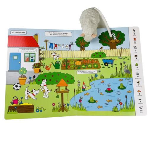 大地板书 适合3岁+语言开发探索世界有趣计数地板书英文绘本 商品图5