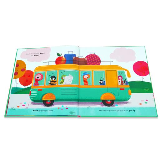 The world of worm 系列精装原版 2岁+适读书籍 商品图3