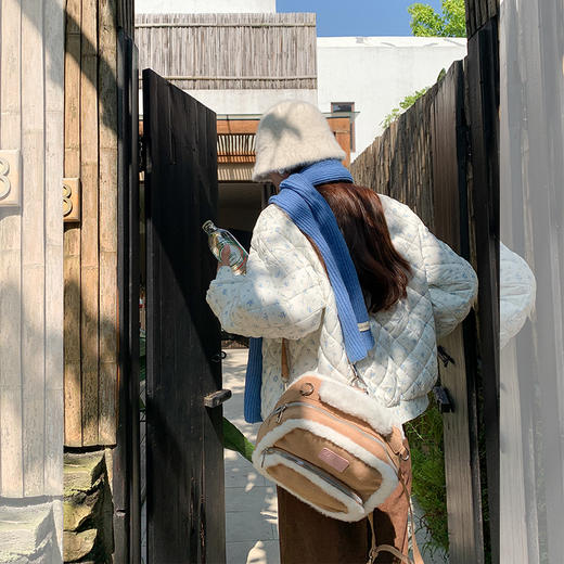 【269元任选2件】现货！成本巨贵，拍下包赚！韩系田园风小碎花棉服短外套 商品图3