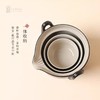 【样品特惠6折，仅1套，无货退款】陆宝陶瓷陶然盖碗旅行组一壶二杯2人泡茶功夫茶具礼品朋友伴手礼陶然盖碗旅行组 禅风黑 商品缩略图1