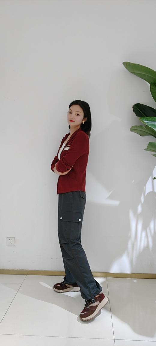 489018秋冬款 金纺羊毛双拉链开衫外套四色可做开衫外套 冬天可搭配羽绒服大衣系 商品图3