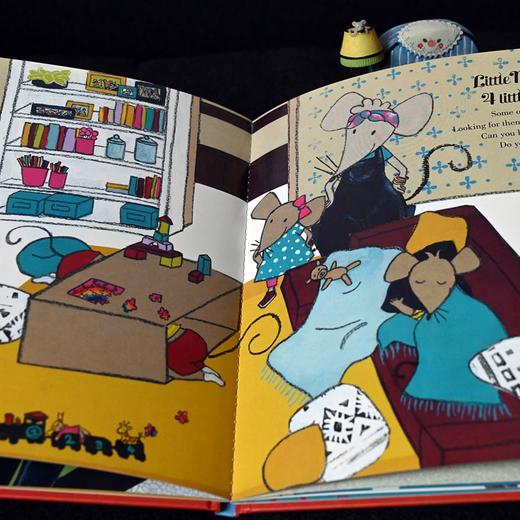 Counting with the Mouse Family 3岁+日常生活探索世界俏皮欢快 商品图4