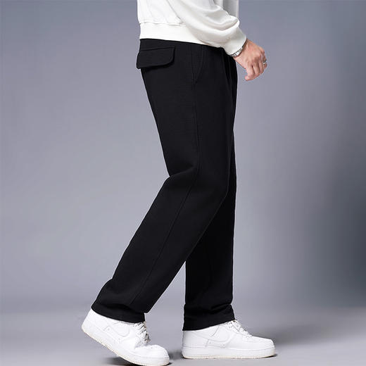 【新款DMH】大依优型大码胖子300斤新款直筒休闲裤加肥加大宽松男士卫裤 商品图2