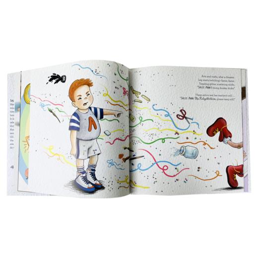 Sally Ann McFidgetbottom 原版英文儿童绘本 商品图3