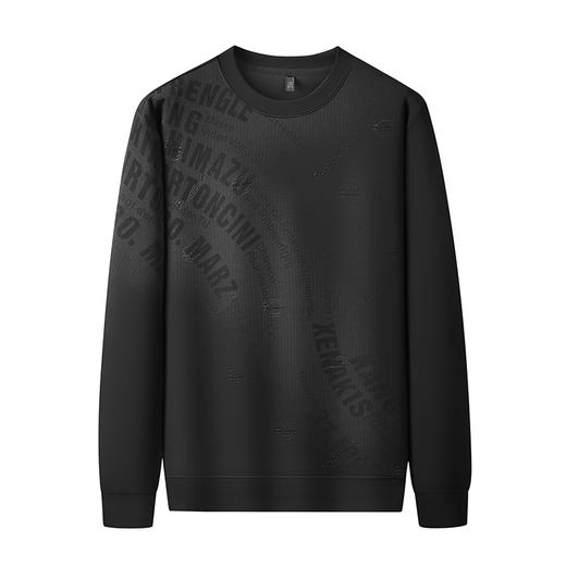 【新款DDP】大依优型大码卫衣长袖休闲加肥加大男士胖子大码内搭上衣打底显瘦 商品图7