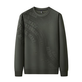 【新款DDP】大依优型大码卫衣长袖休闲加肥加大男士胖子大码内搭上衣打底显瘦