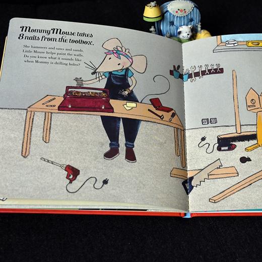 Counting with the Mouse Family 3岁+日常生活探索世界俏皮欢快 商品图5