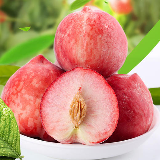 【顺丰直达！山东沂蒙红皮水蜜桃】爆甜多汁，浓浓的馥郁果香味，新鲜采摘现货直发，新鲜水果爆甜多汁红毛桃应季甜桃子L 商品图0