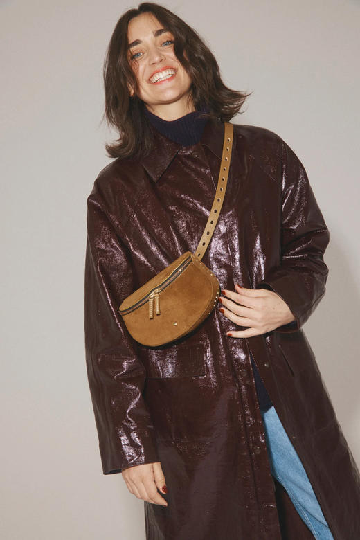 HERBERT LA NEW LILI VELOURS-棕色 / 蓝色 商品图1