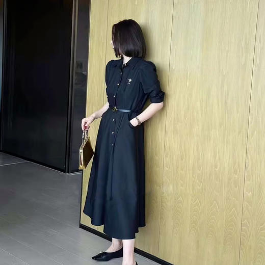 漆黑色连衣裙 HJ3S77 商品图1