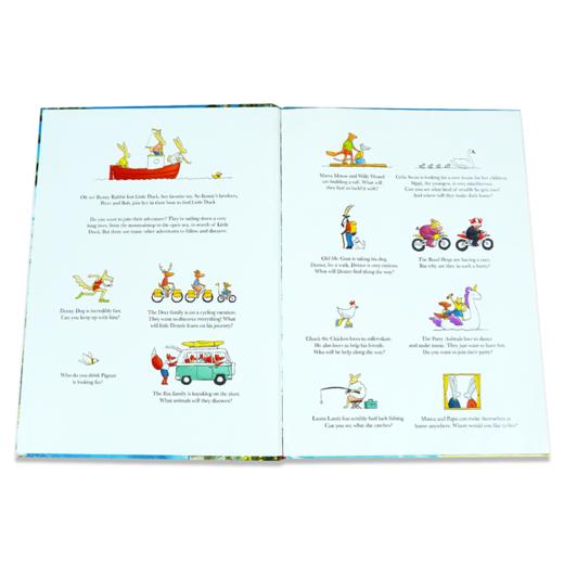 River +beaver 3岁+世界地理游戏儿童英文绘本 商品图2